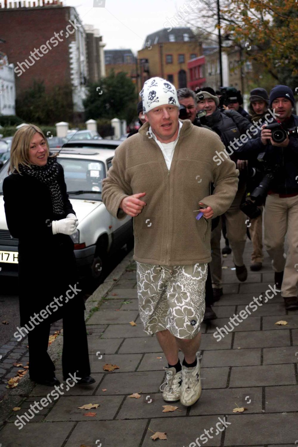 Boris Johnson Mp Editor Spectator Returns Home Editorial Stock