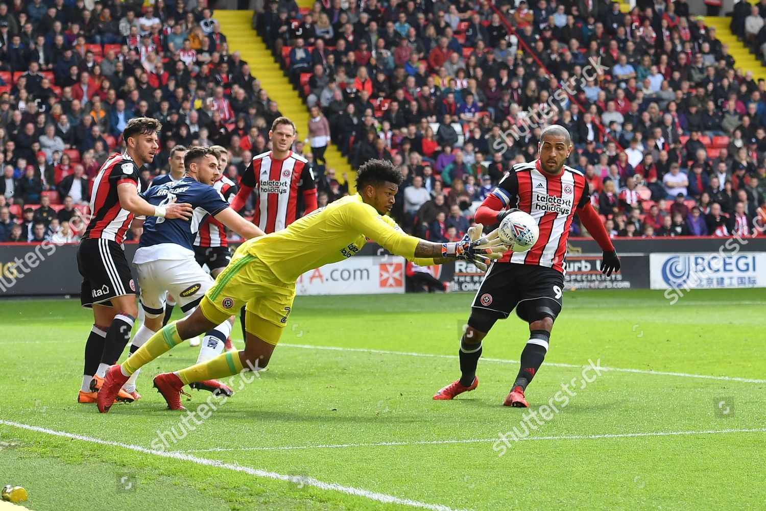 Sheffield United Goalkeeper Jamal Blackman 27 Editorial Stock Photo ...