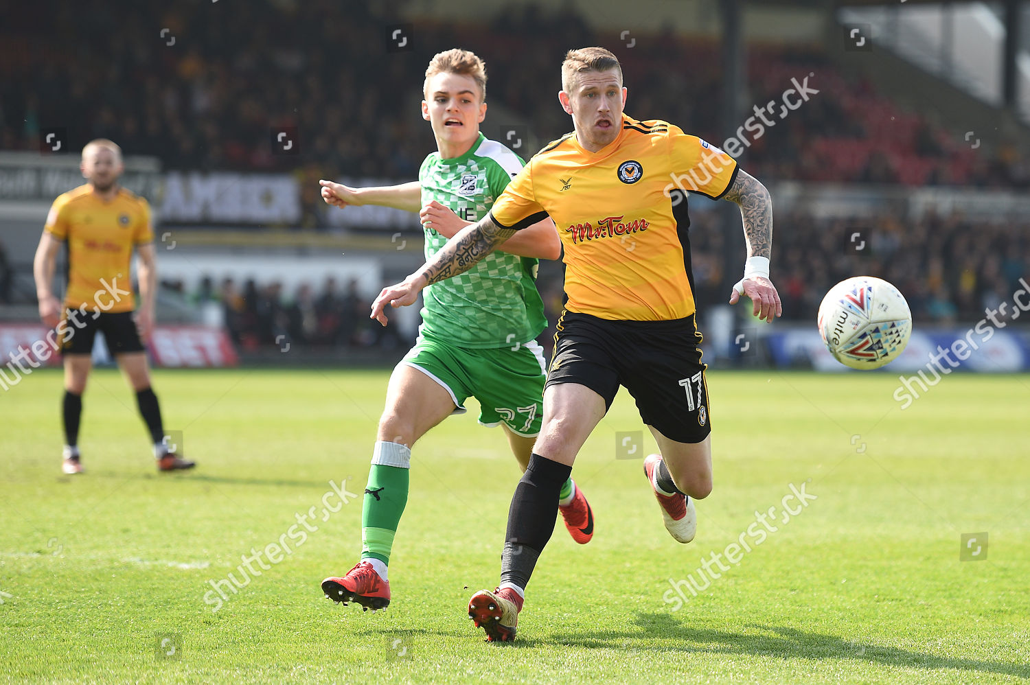 Scott Twine Swindon Town Challenges Scot Editorial Stock Photo Stock