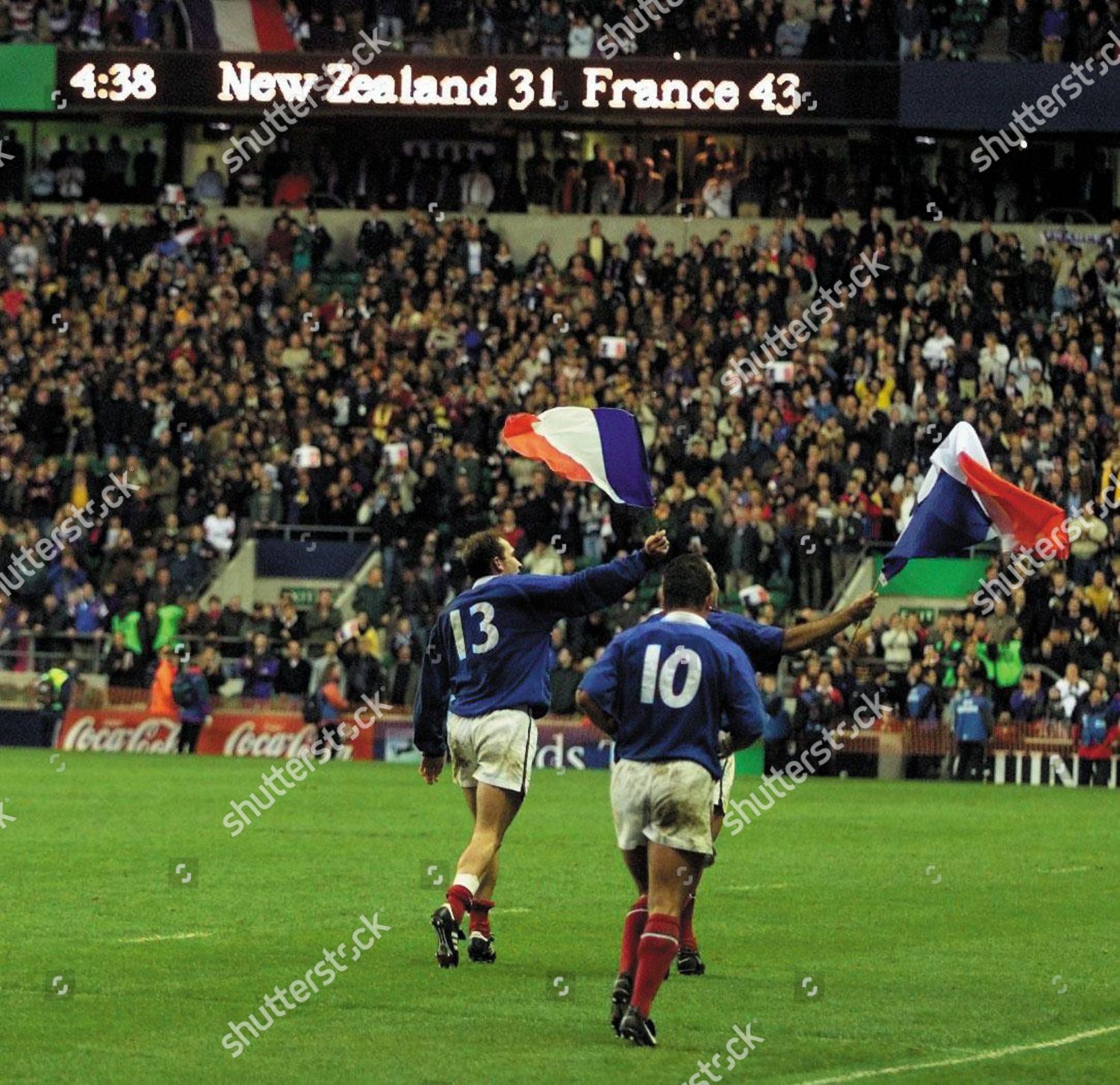 Rugby Union World Cup 1999 Semifinal New Editorial Stock Photo