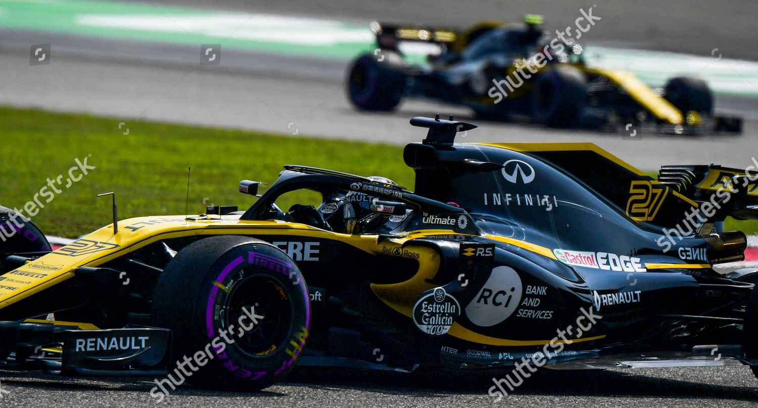 German Formula One Driver Nico Hulkenberg Renault Editorial Stock