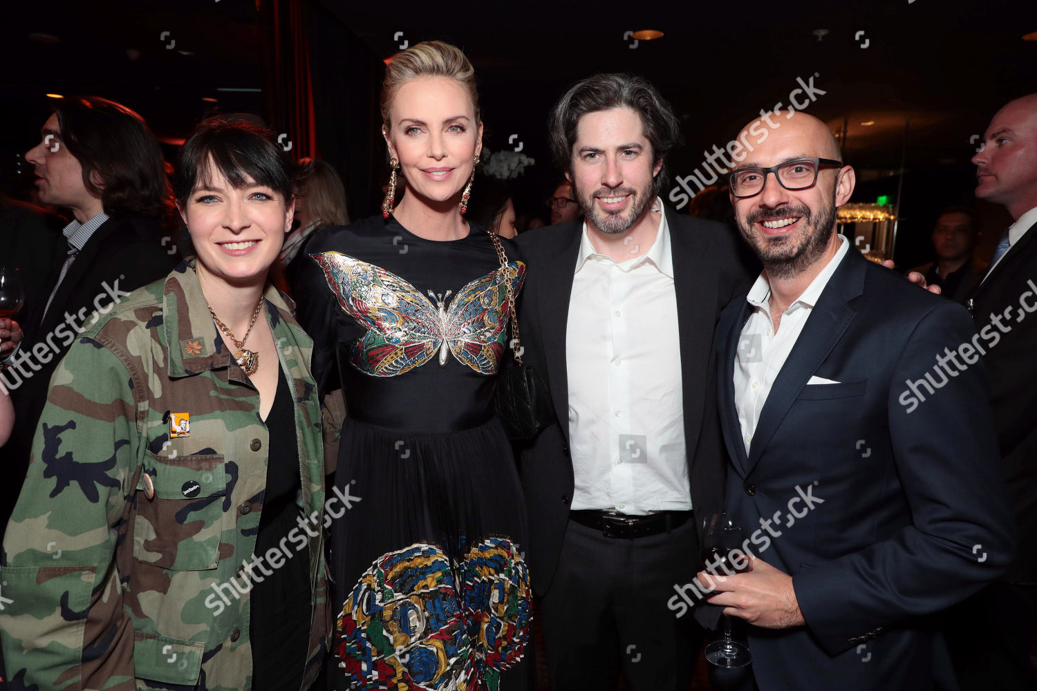 Diablo Cody Writerproducer Charlize Theron Jason Editorial Stock Photo ...