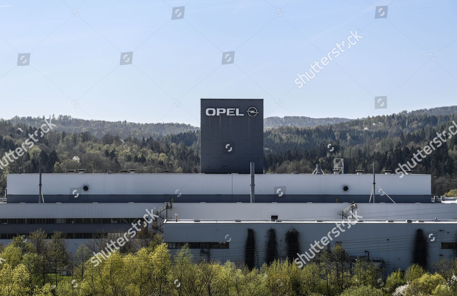 General View Factory Building German Opel Car Editorial Stock Photo Stock Image Shutterstock