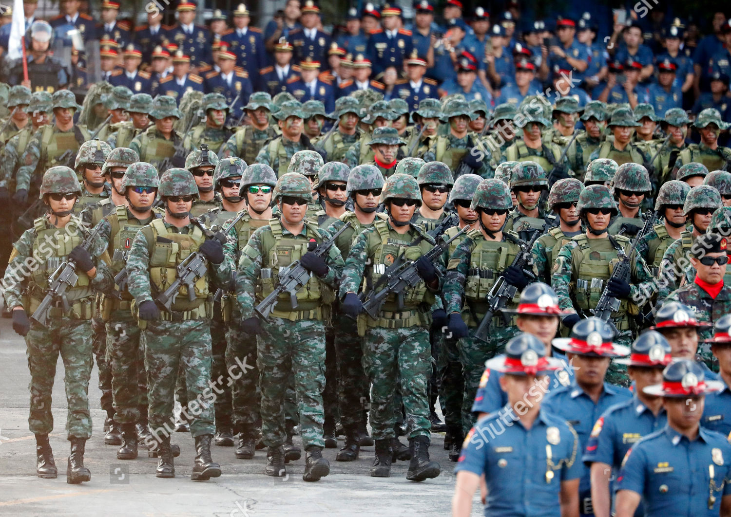 Filipino Elite Special Action Force Saf Editorial Stock Photo - Stock ...