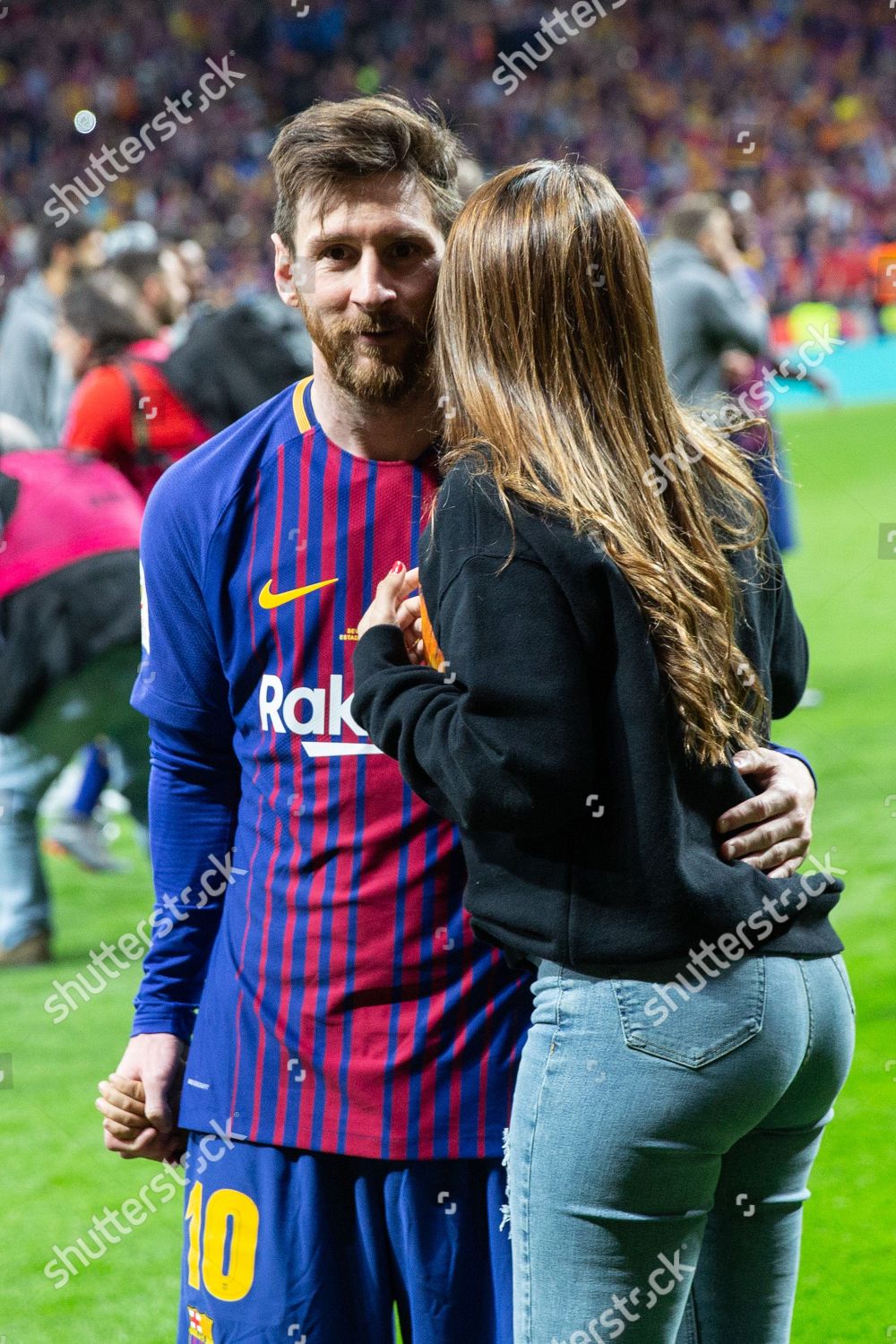 Fc Argentinean Forward Lionel Messi During Copa Editorial Stock