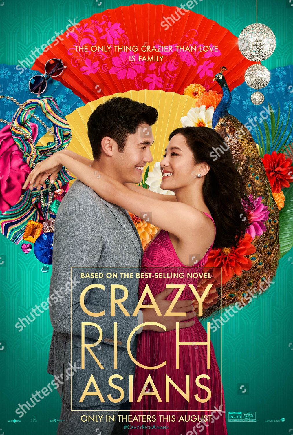 Crazy Rich Asians 2018 Poster Art Editorial Stock Photo - Stock Image ...