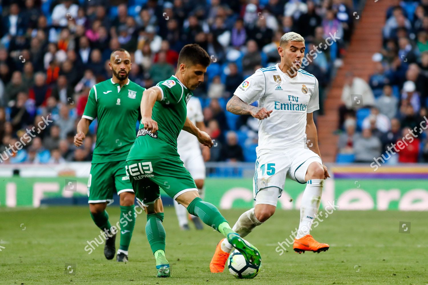 Theo Hernandez Real Madrid Celebrates Goal Editorial Stock Photo ...