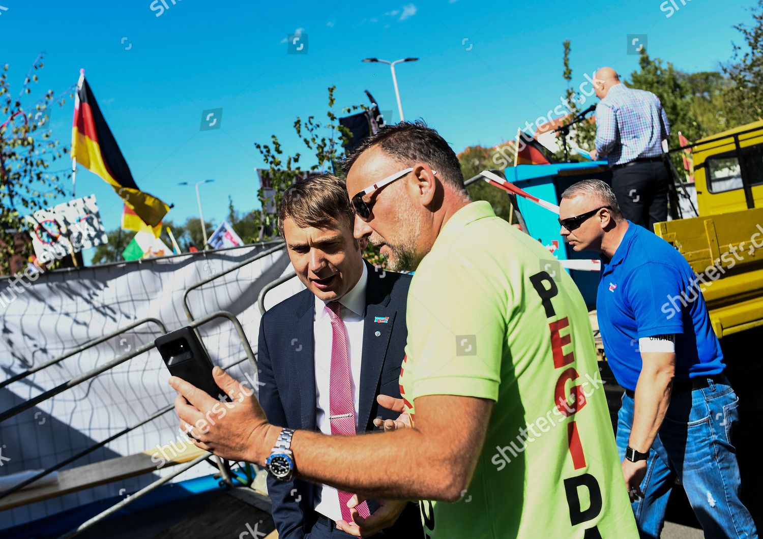 Afd Supporters Attend Rally Rightwing Alternative Fuer Editorial Stock Photo Stock Image Shutterstock