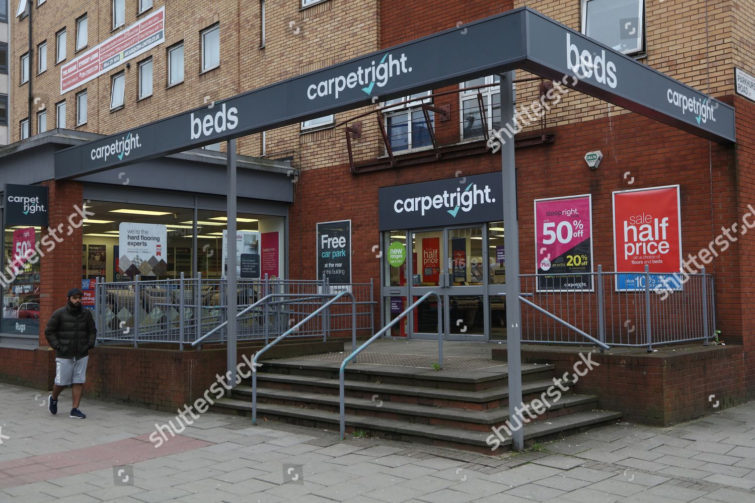 Carpetright Store Holloway Editorial Stock Photo Stock Image