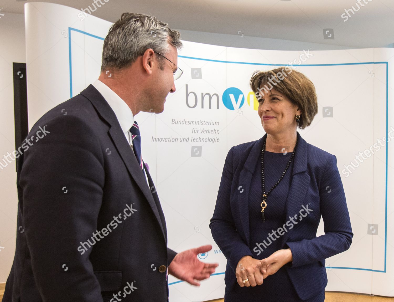 Norbert Hofer Doris Leuthard Editorial Stock Photo Stock Image Shutterstock