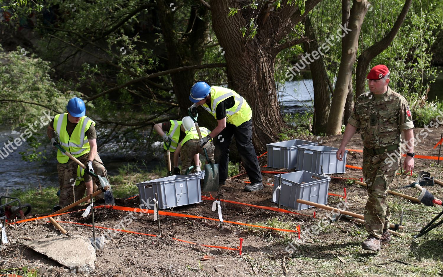 British Royal Military Police British Soldiers Editorial Stock Photo