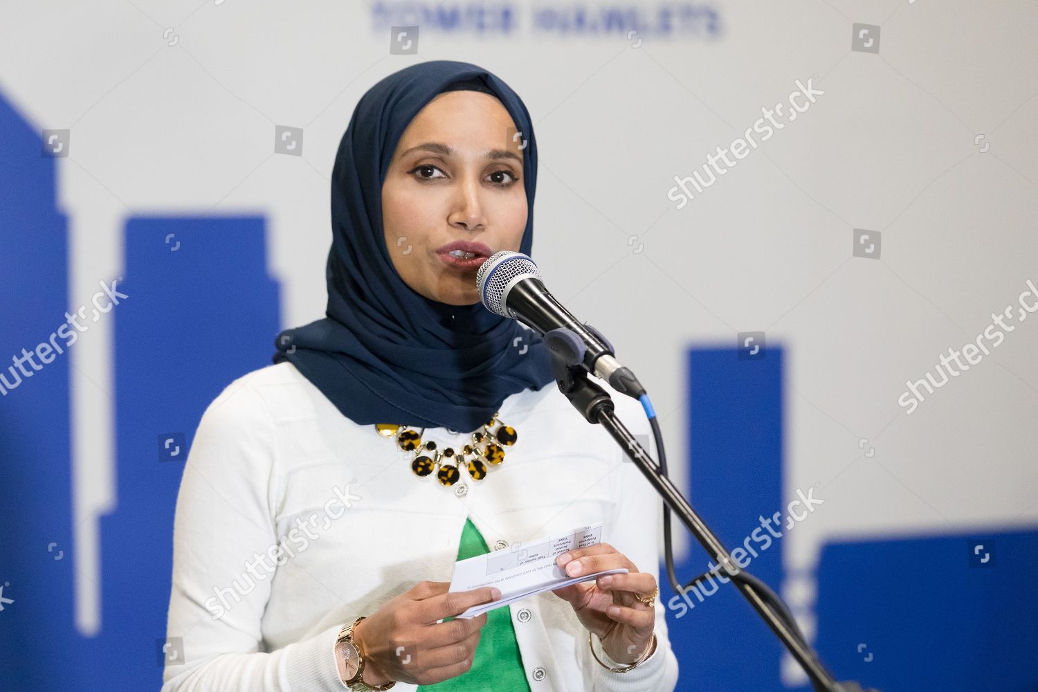 Rabina Khan Speaking After Losing Election Editorial Stock Photo ...