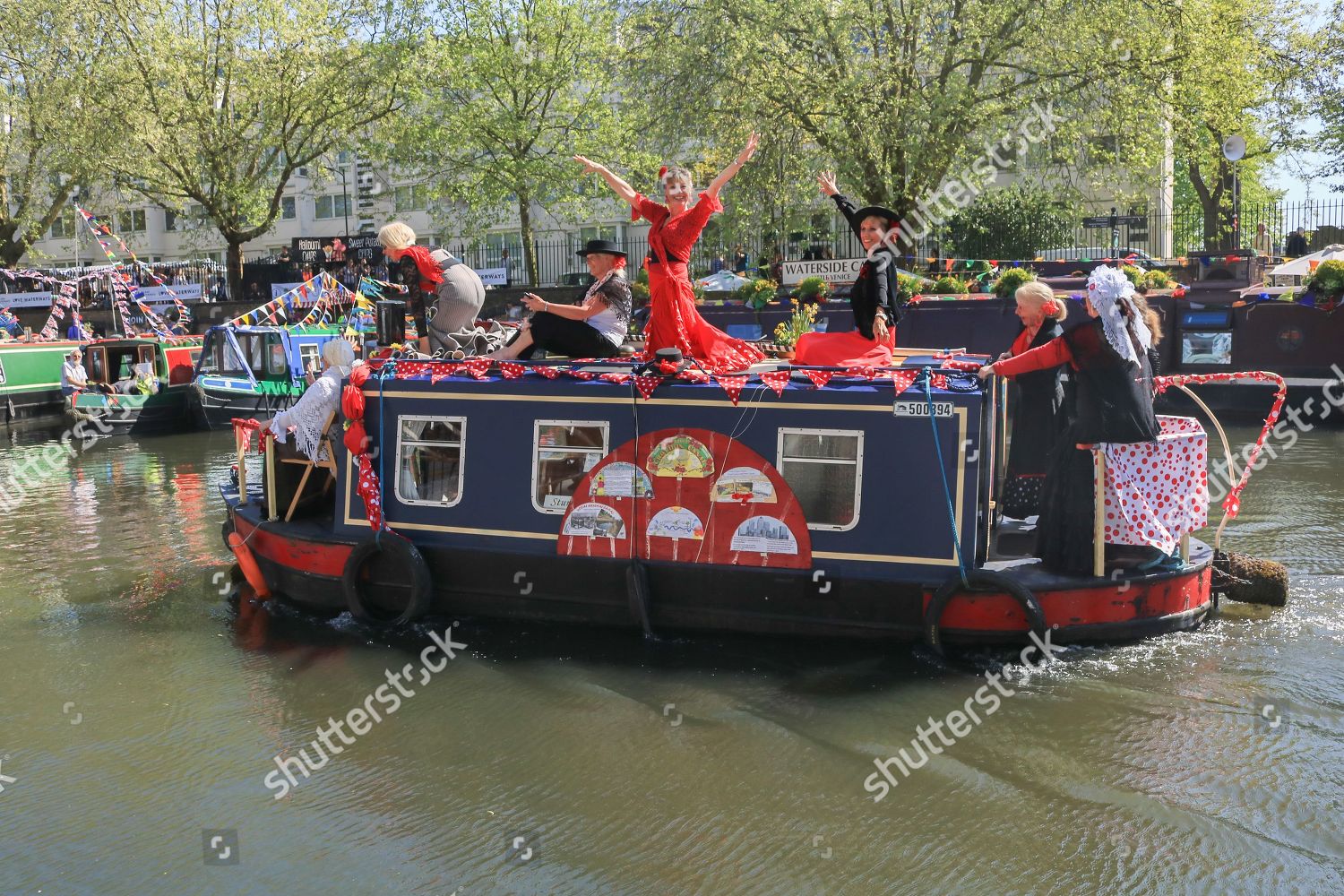 Iwa Canalway Cavalcade Little Venice Londons Editorial Stock Photo