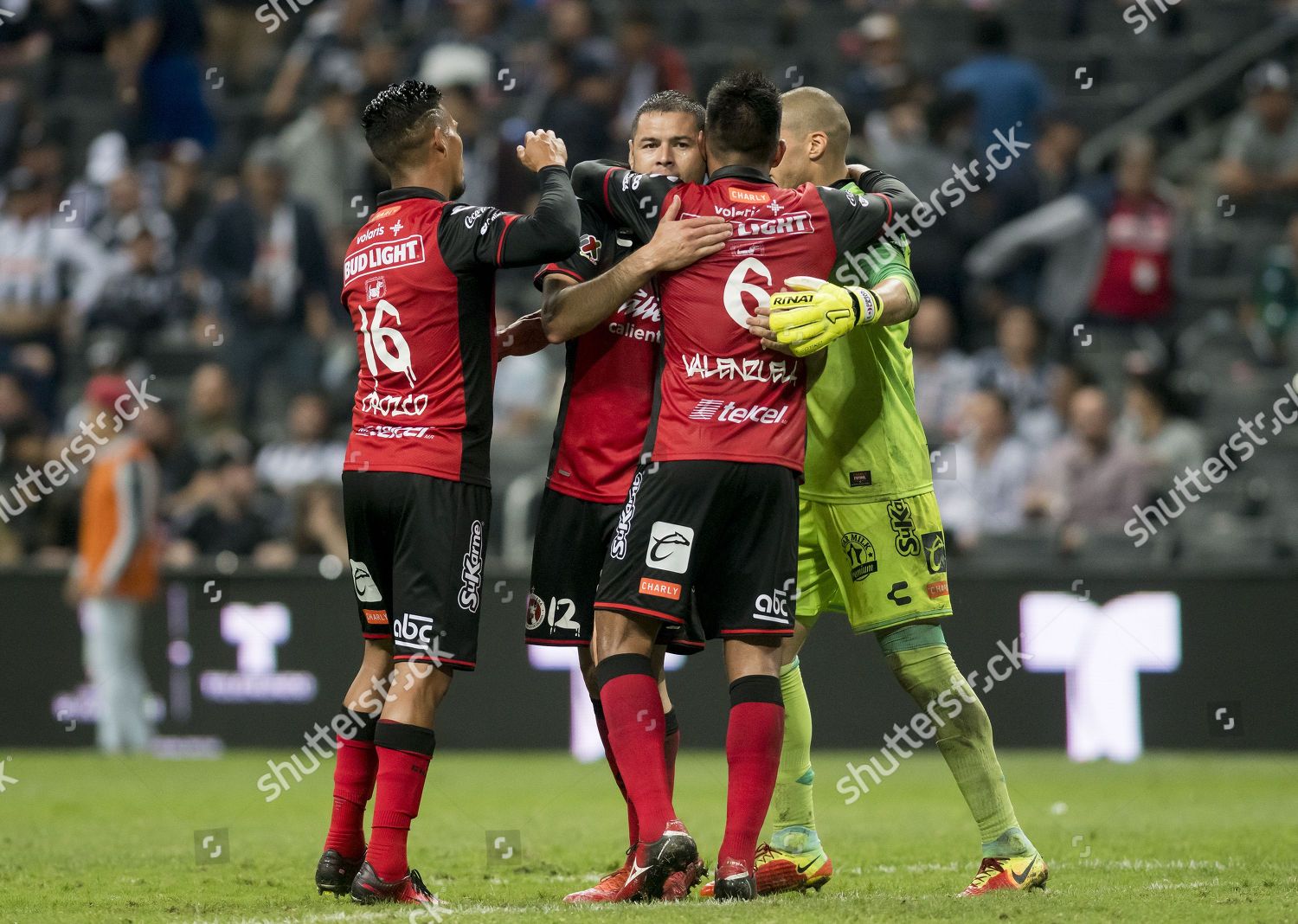 Players Club Tijuana Celebrate Their Victory Conclusion Editorial Stock Photo Stock Image Shutterstock