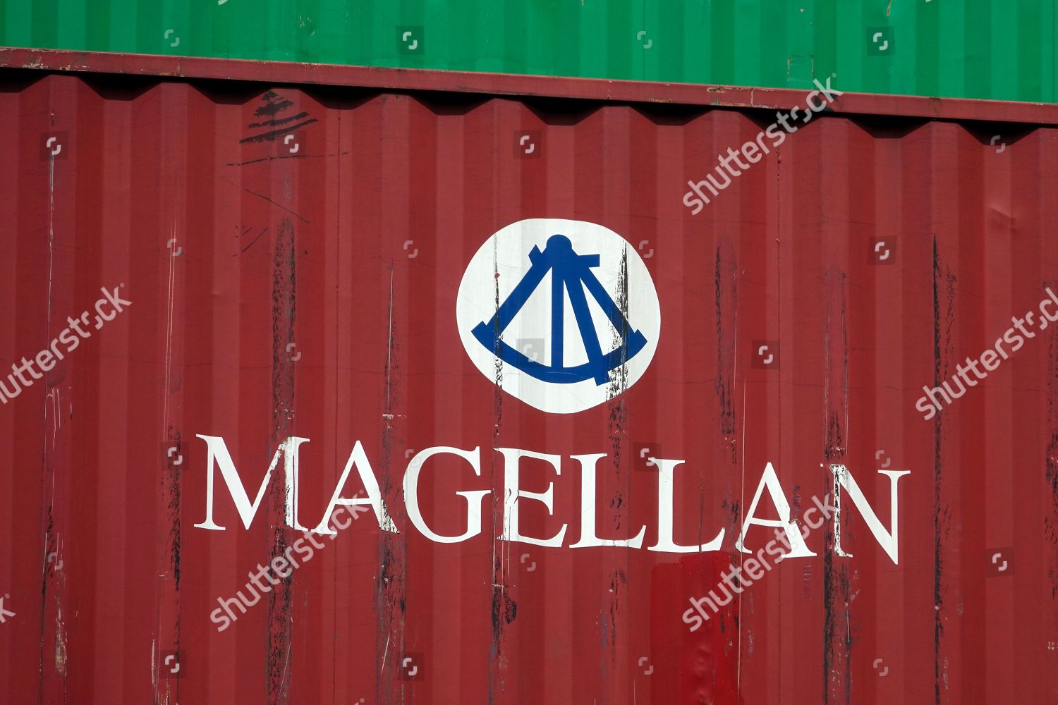 Container Magellan Seen Frankfurt Main Germany 04 Editorial Stock Photo Stock Image Shutterstock