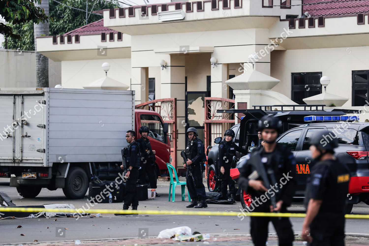 Armed Members Indonesian Mobile Brigade Corps Editorial Stock Photo ...