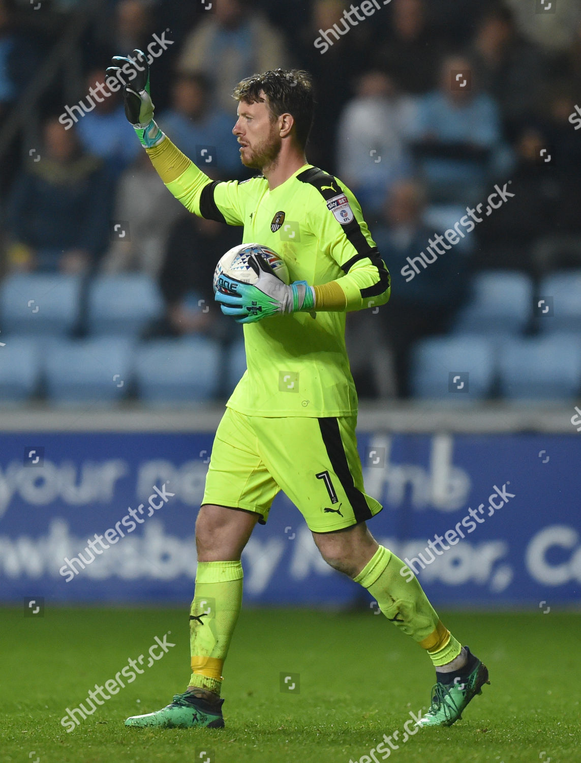 Notts County Goalkeeper Adam Collin Editorial Stock Photo - Stock Image ...