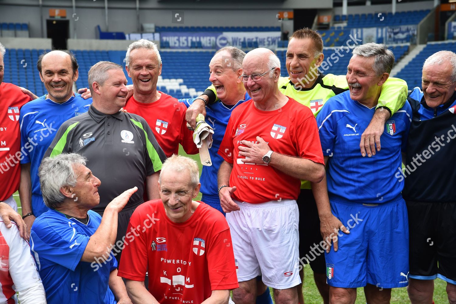 Tommy Charlton England Over 60s Photo Editorial Stock Photo - Stock ...