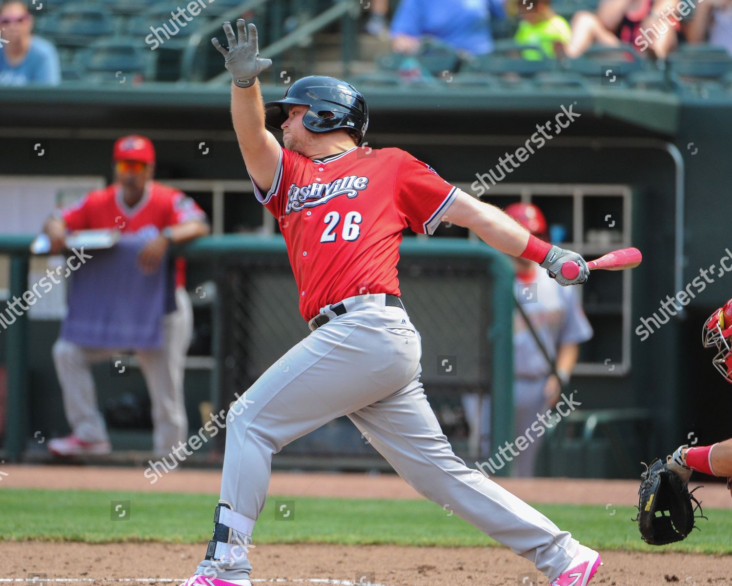 NASHVILLE SOUNDS INFIELDER SHELDON NEUSE 26 Editorial Stock Photo ...