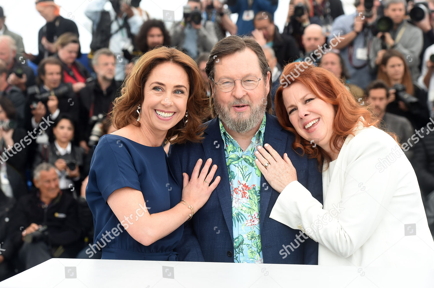 Lr Actress Sofie Grabol Director Lars Editorial Stock Photo - Stock ...