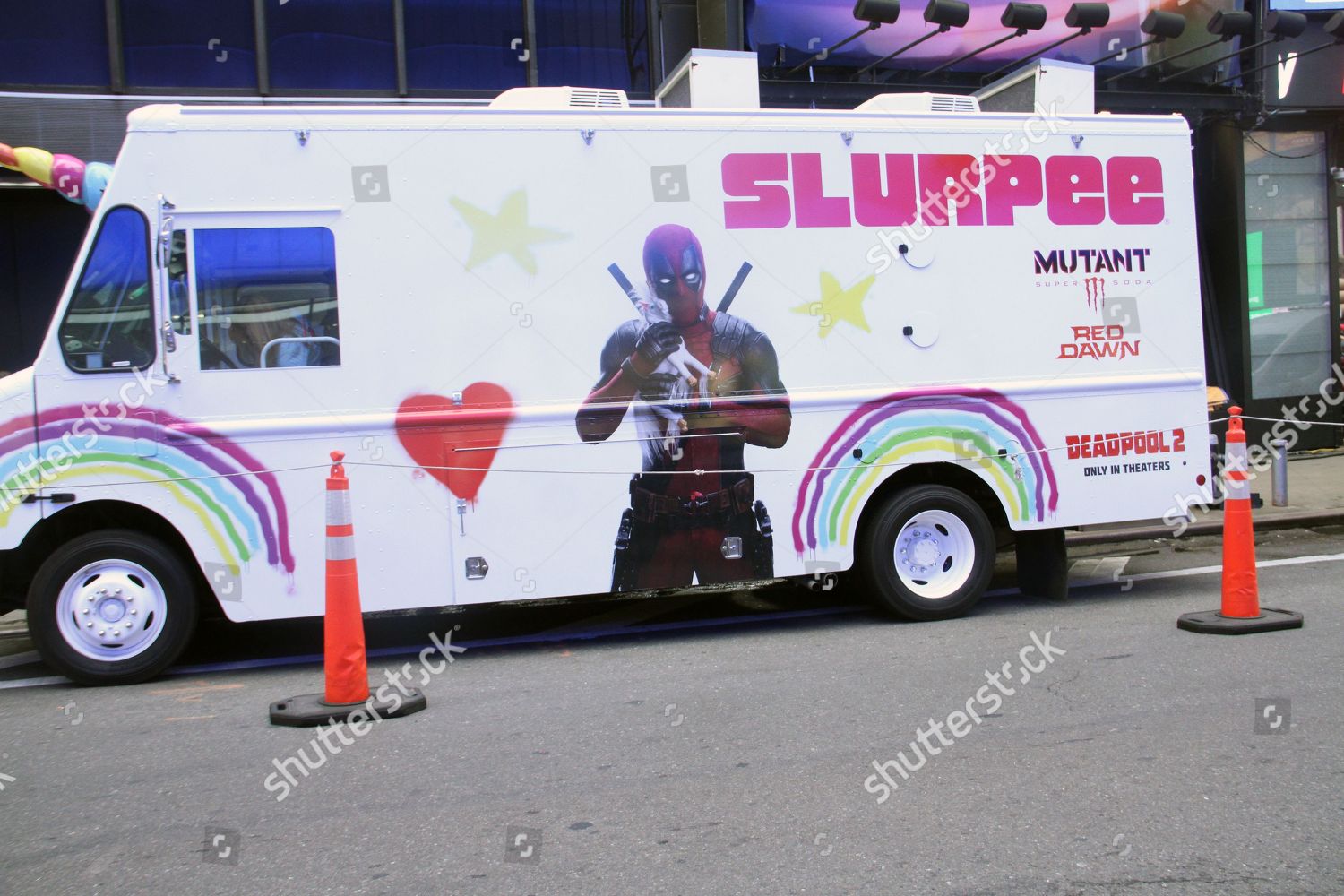 deadpool ice cream truck