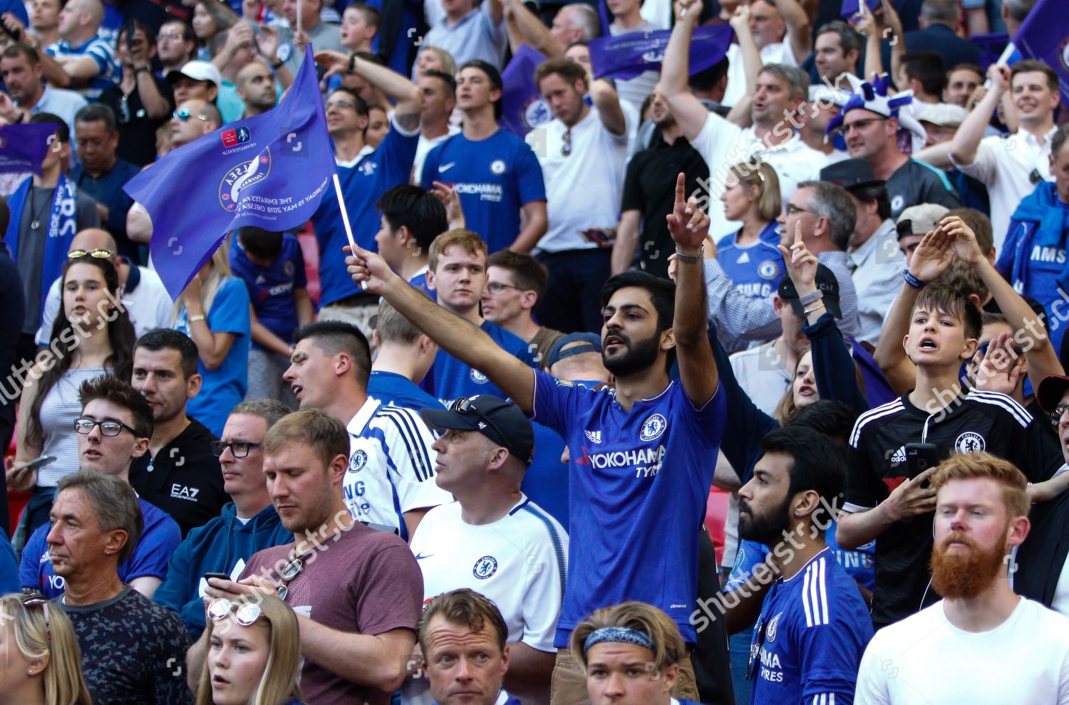 Chelsea Fans Editorial Stock Photo Stock Image Shutterstock