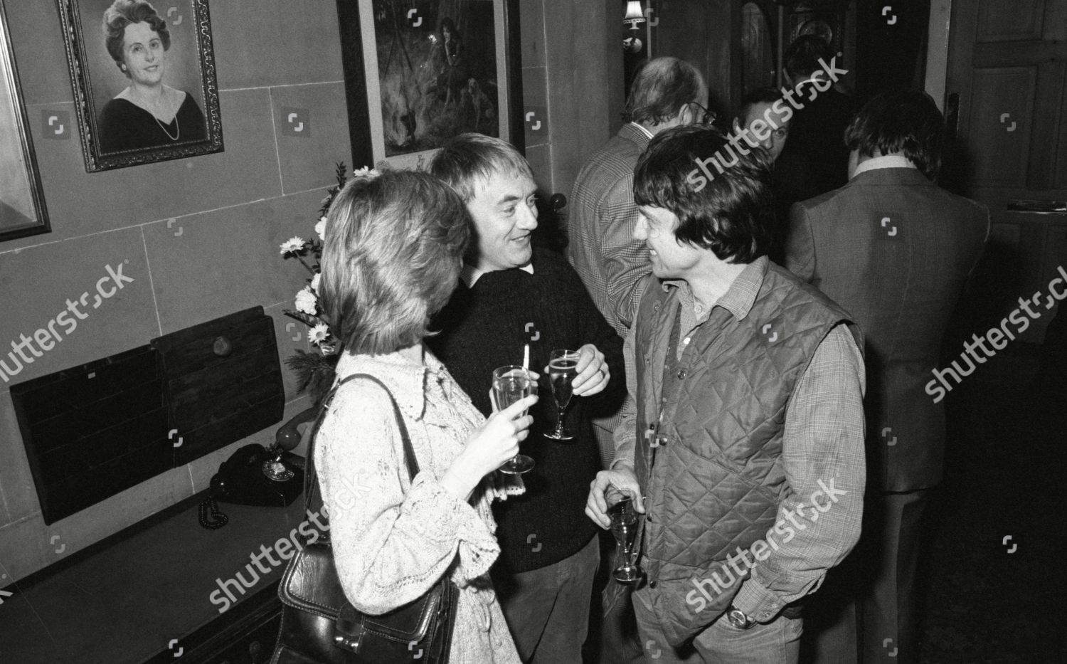 Cast Emmerdale Farm 1979 Celebrate Filming Editorial Stock Photo