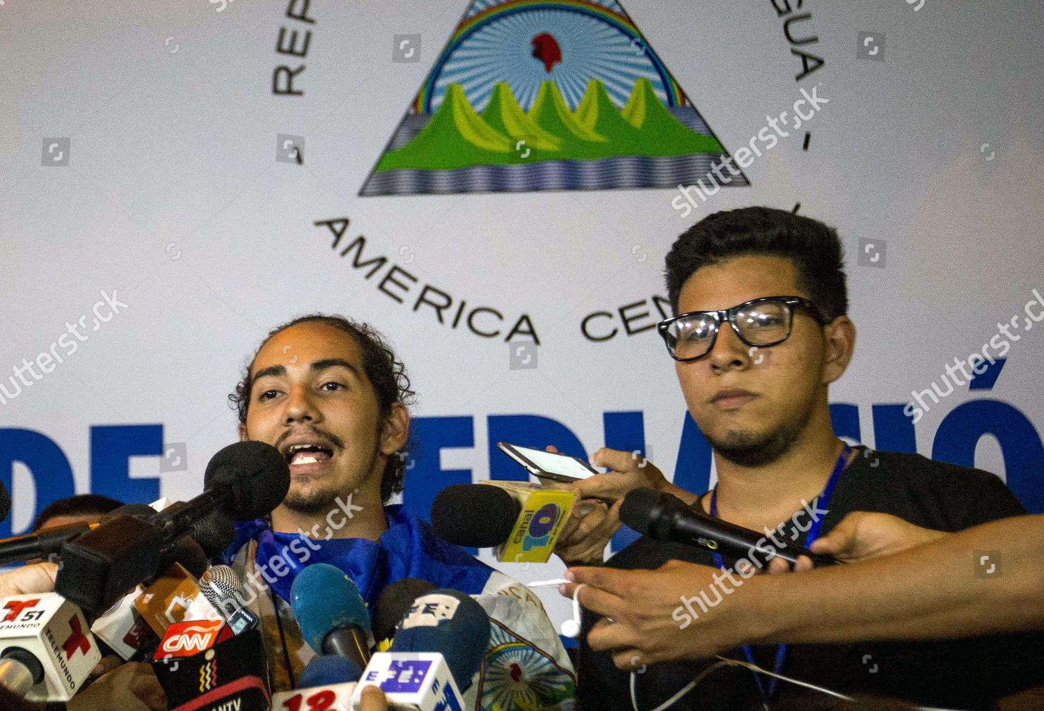 Students Jean Carlos Lopez L Francisco Editorial Stock Photo Stock