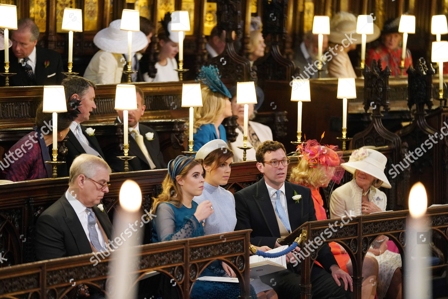 Prince Andrew Princess Beatrice Princess Eugenie Editorial Stock Photo ...