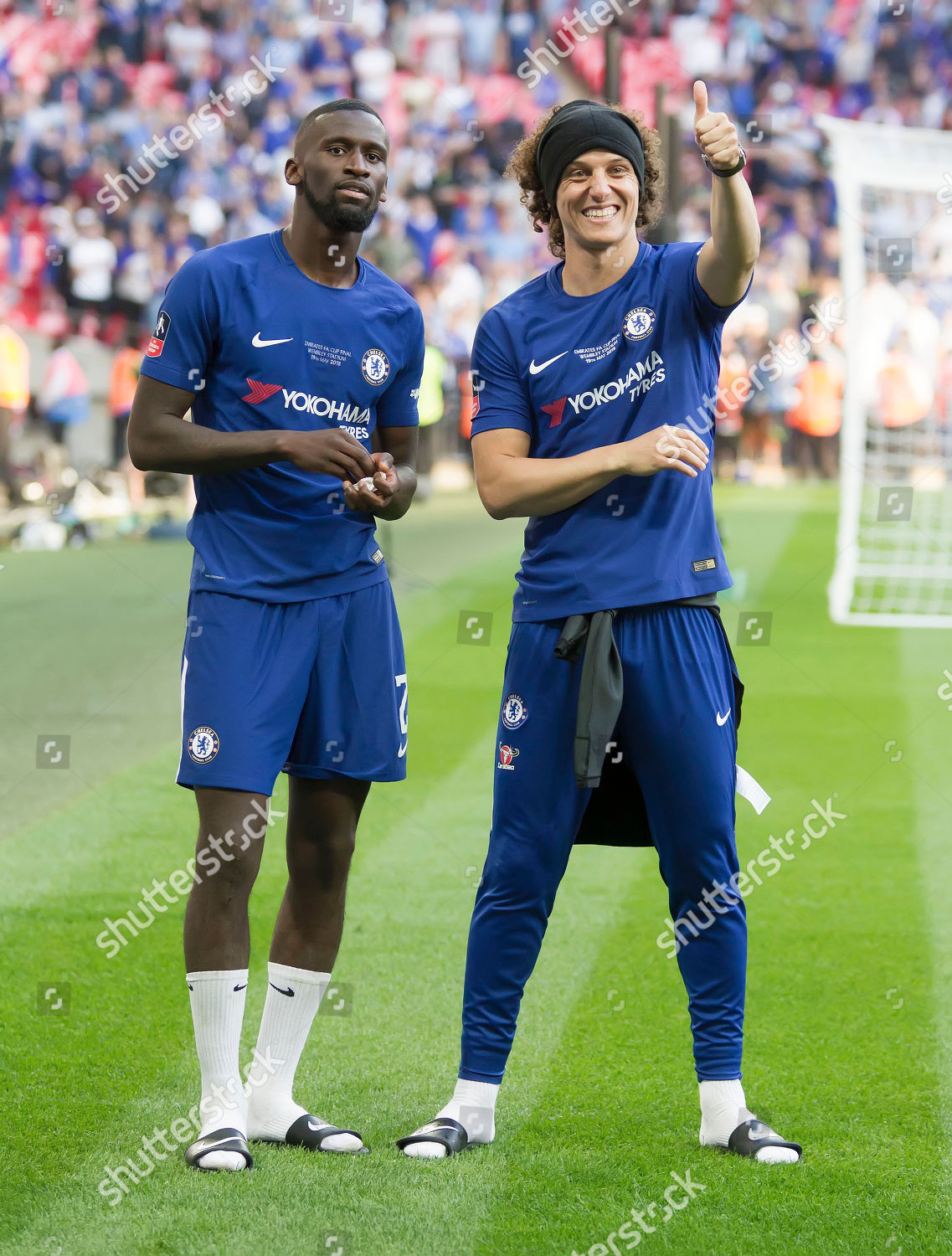 Antonio Rudiger David Luiz Chelsea Celebrate After Editorial Stock Photo Stock Image Shutterstock