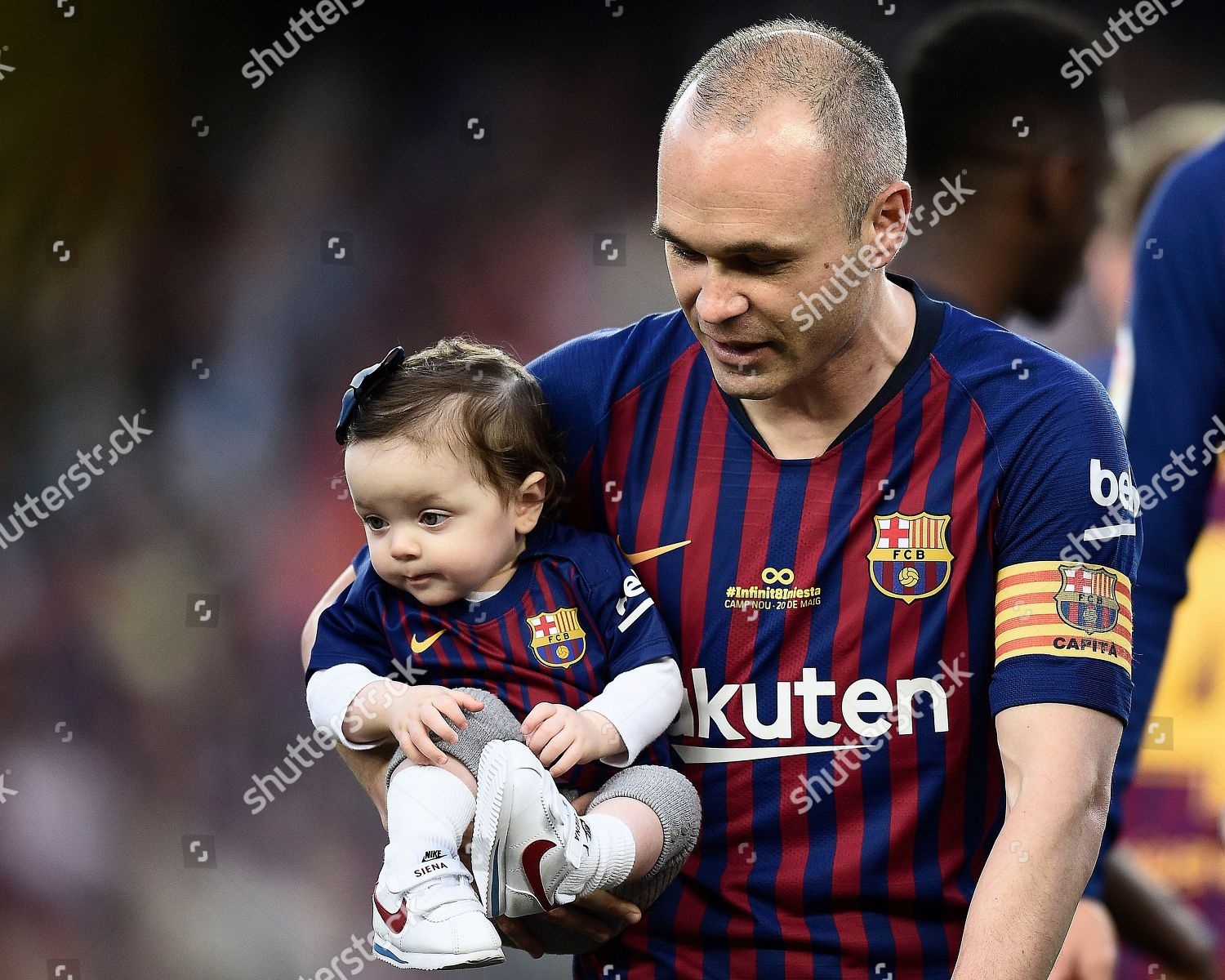 Premedication Beloved Respectively Andres Iniesta Daughter Before Kick Off Editorial Stock Photo - Stock Image  | Shutterstock | Shutterstock Editorial