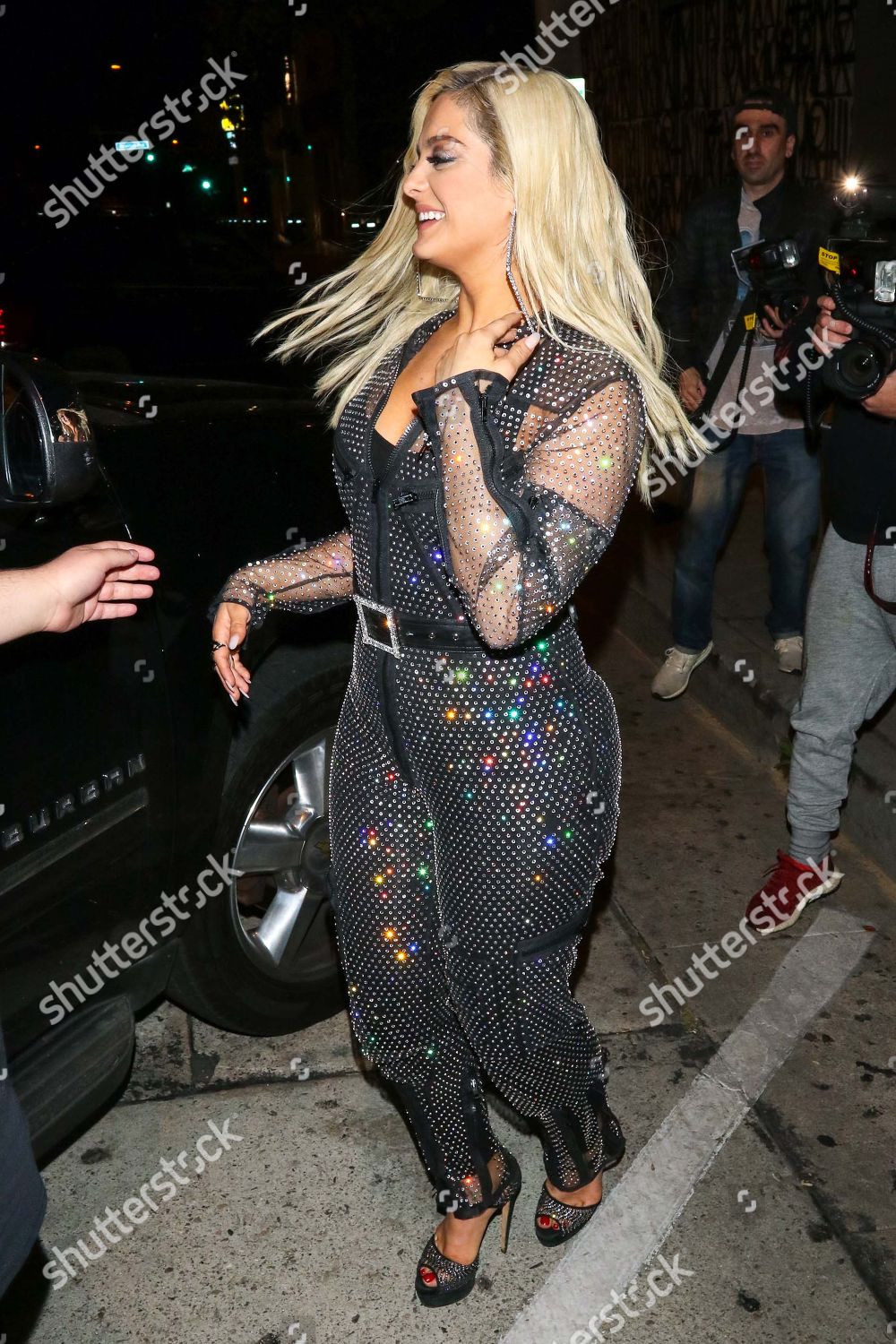 Bebe Rexha Craigs Restaurant Editorial Stock Photo - Stock Image