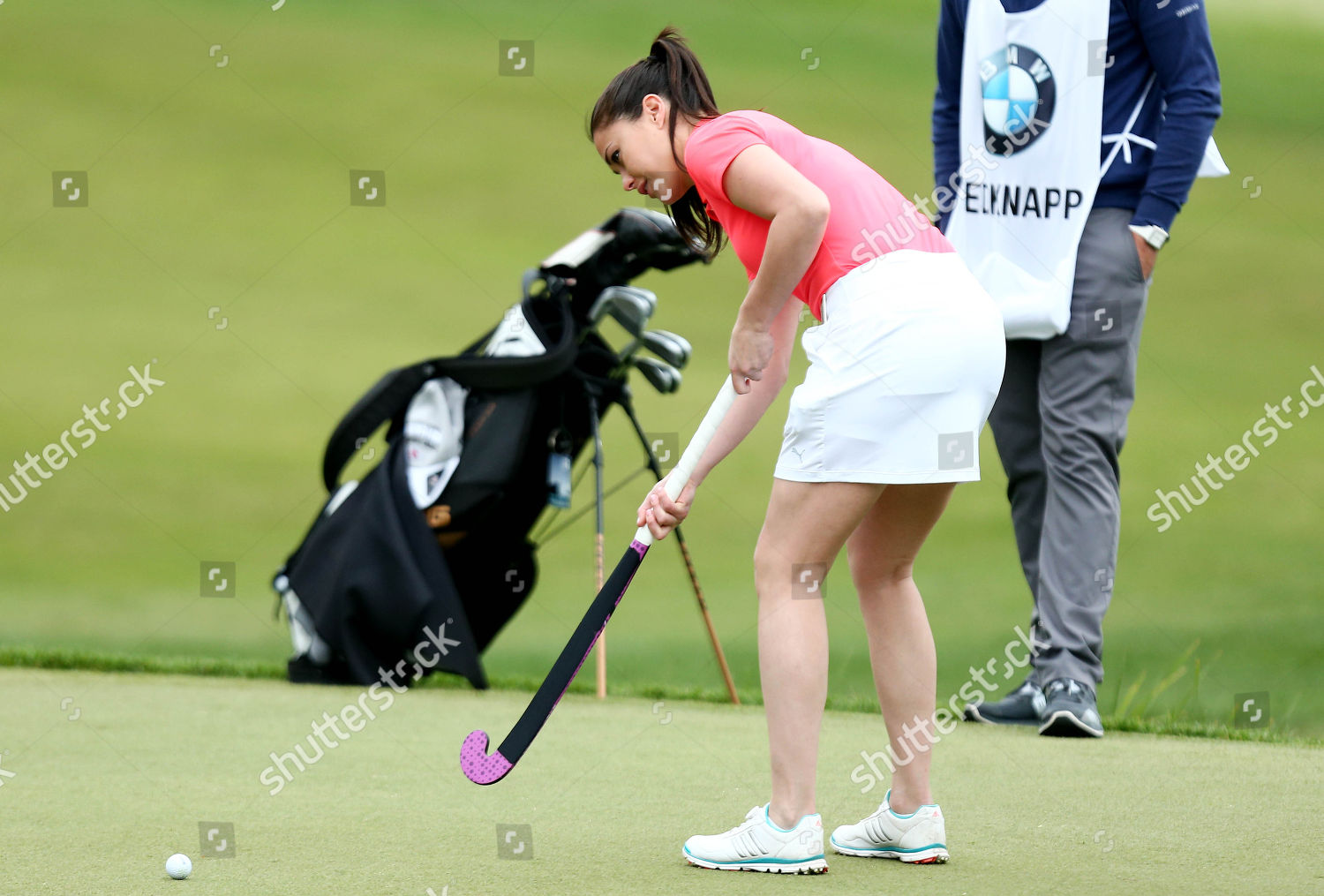 Olympic Hockey Player Sam Quek Putts Out Editorial Stock Photo Stock Image Shutterstock