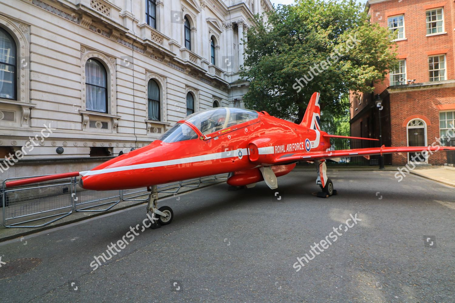 Red Arrow Airplane Displayed Outside 10 Editorial Stock Photo - Stock ...