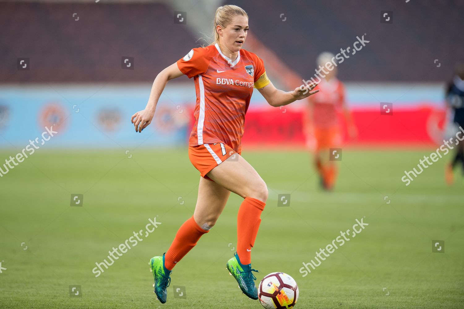 Houston Dash Forward Kealia Ohai 7 Editorial Stock Photo - Stock Image ...