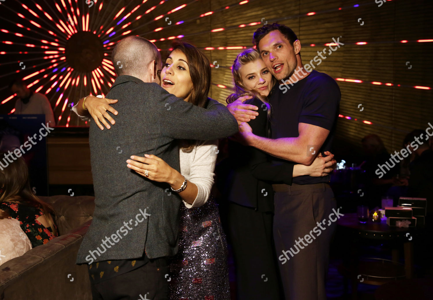 Anthony Byrne Natalie Dormer Ed Skrein In Editorial Stock Photo
