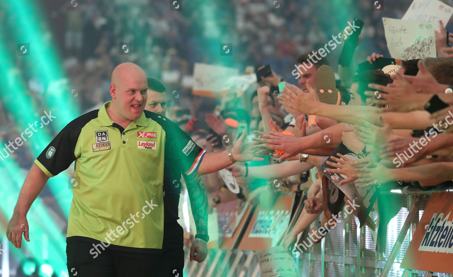 Michael Van Gerwen Netherlands Arrives His Editorial Stock Photo