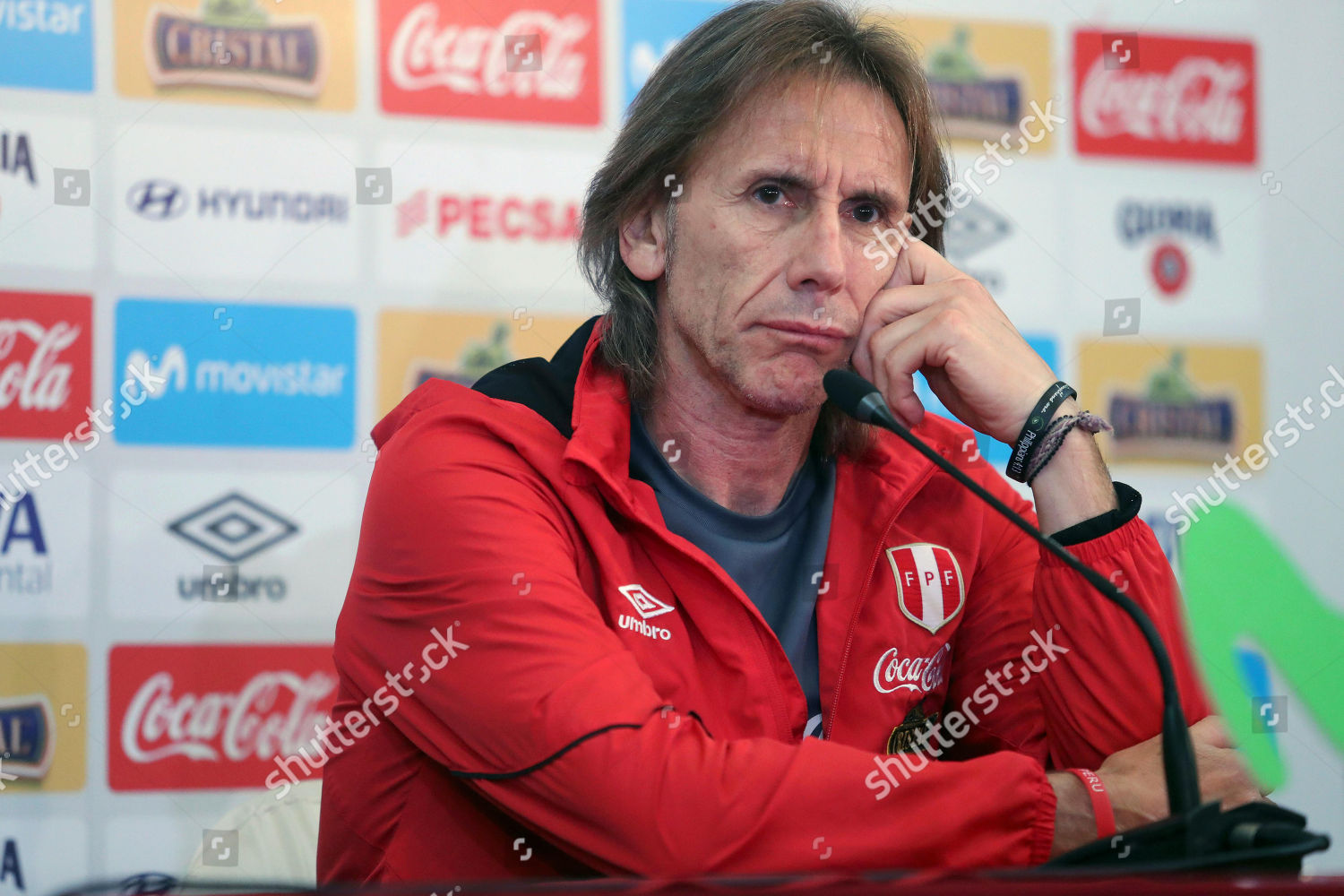 Coach Peruvian Soccer Team Argentinian Ricardo Editorial Stock Photo -  Stock Image | Shutterstock