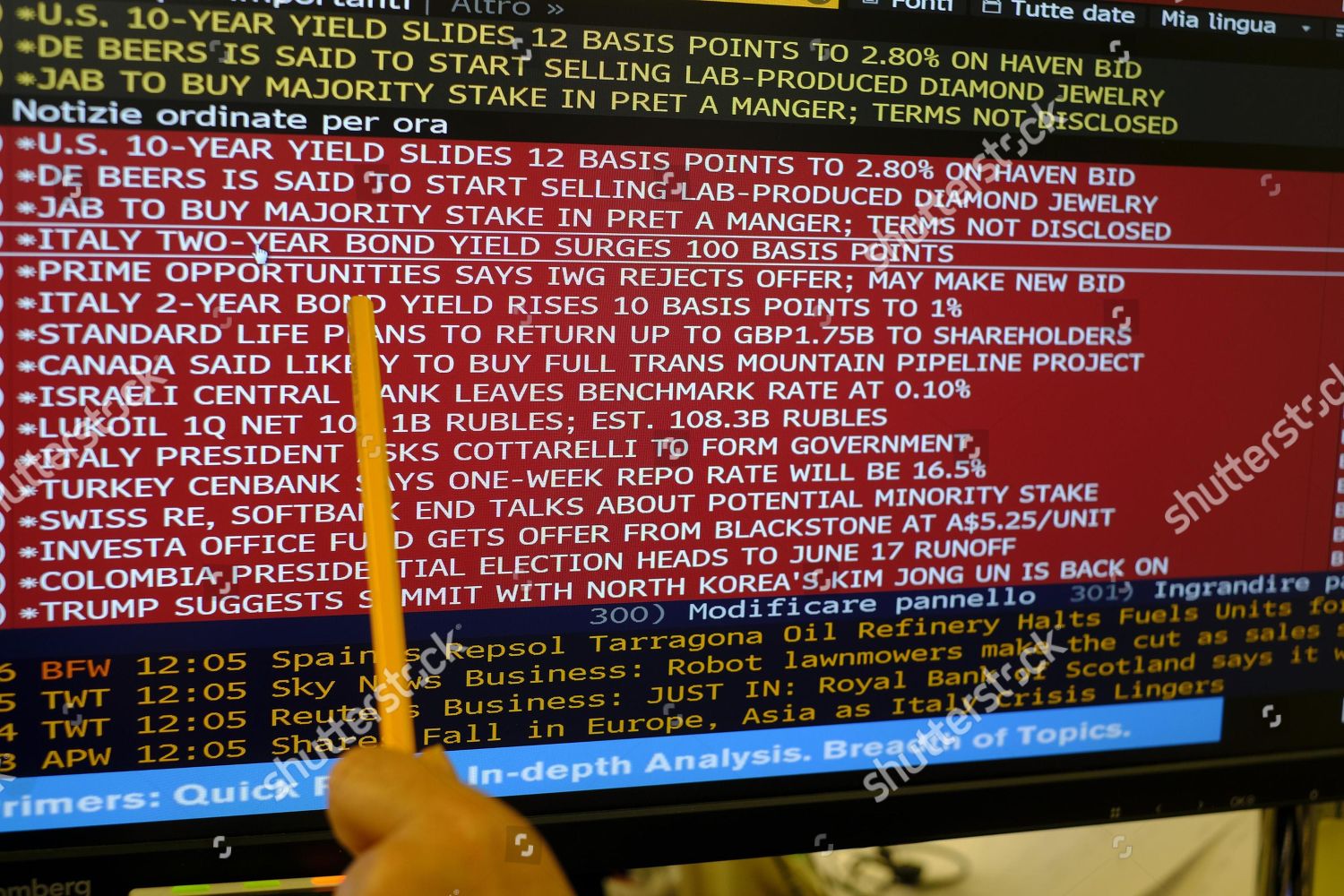 Financial Journalist Checks Course Spread Caused By Editorial