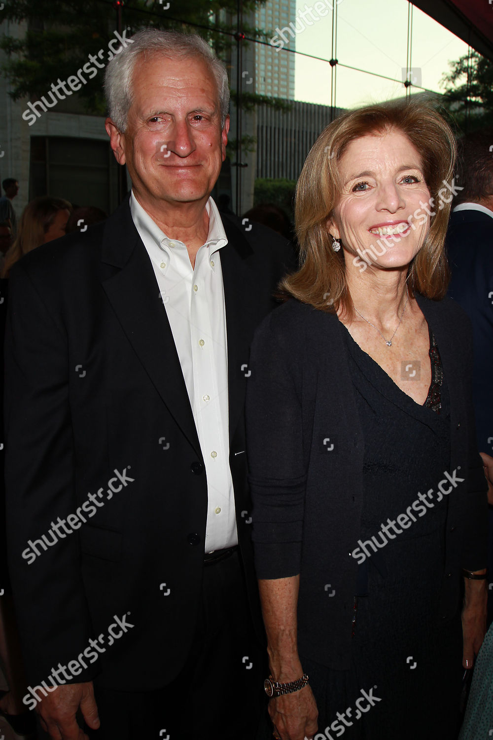 Edwin Schlossberg Caroline Kennedy Schlossberg Editorial Stock Photo