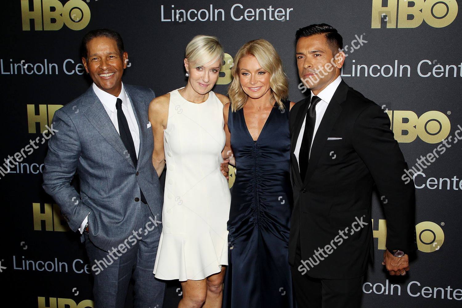 Bryant Gumbal Hilary Gumbel Kelly Ripa Editorial Stock Photo - Stock