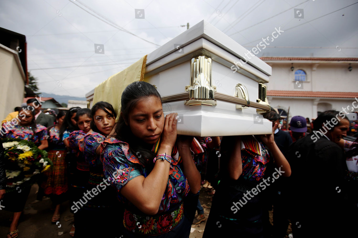 Group Women Carry Coffin Claudia Gomez Editorial Stock Photo - Stock ...