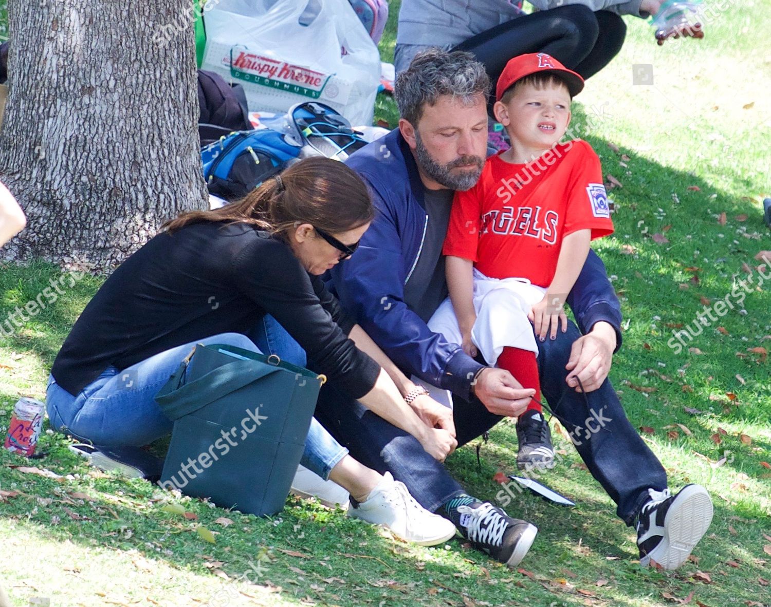 Jennifer Garner Samuel Affleck Ben Affleck Editorial Stock Photo