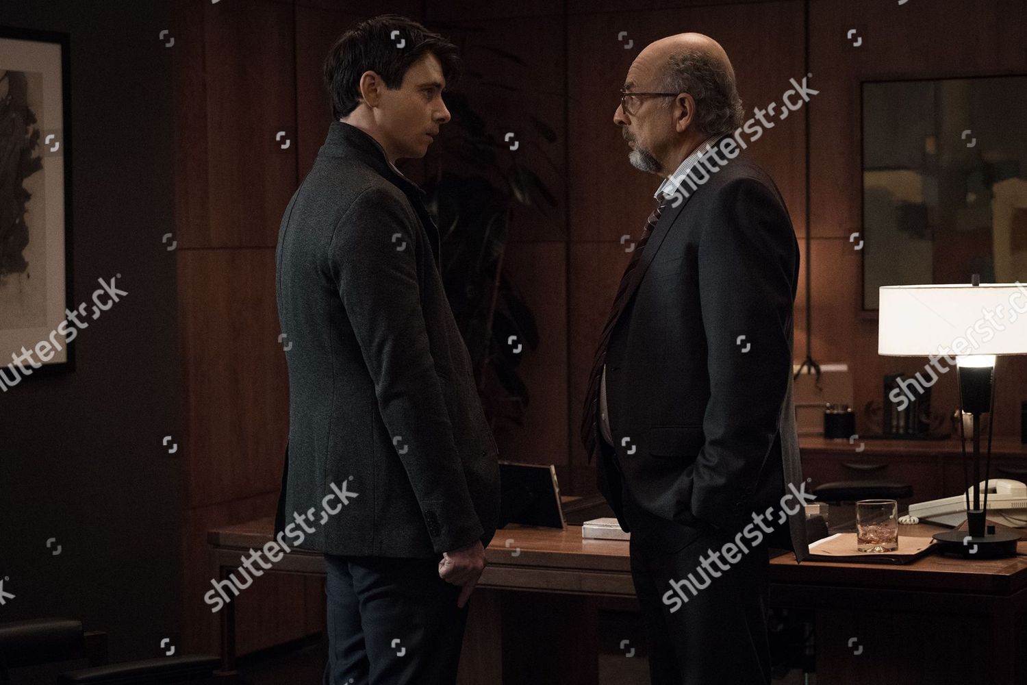 Harry Lloyd Richard Schiff Editorial Stock Photo Stock Image