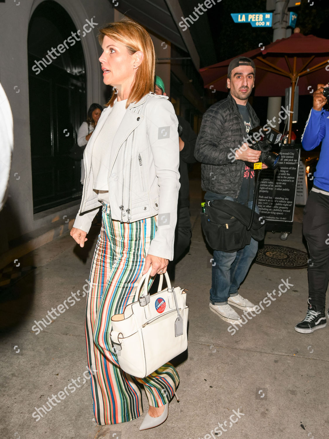 Lori Loughlin Craigs Restaurant Editorial Stock Photo - Stock Image