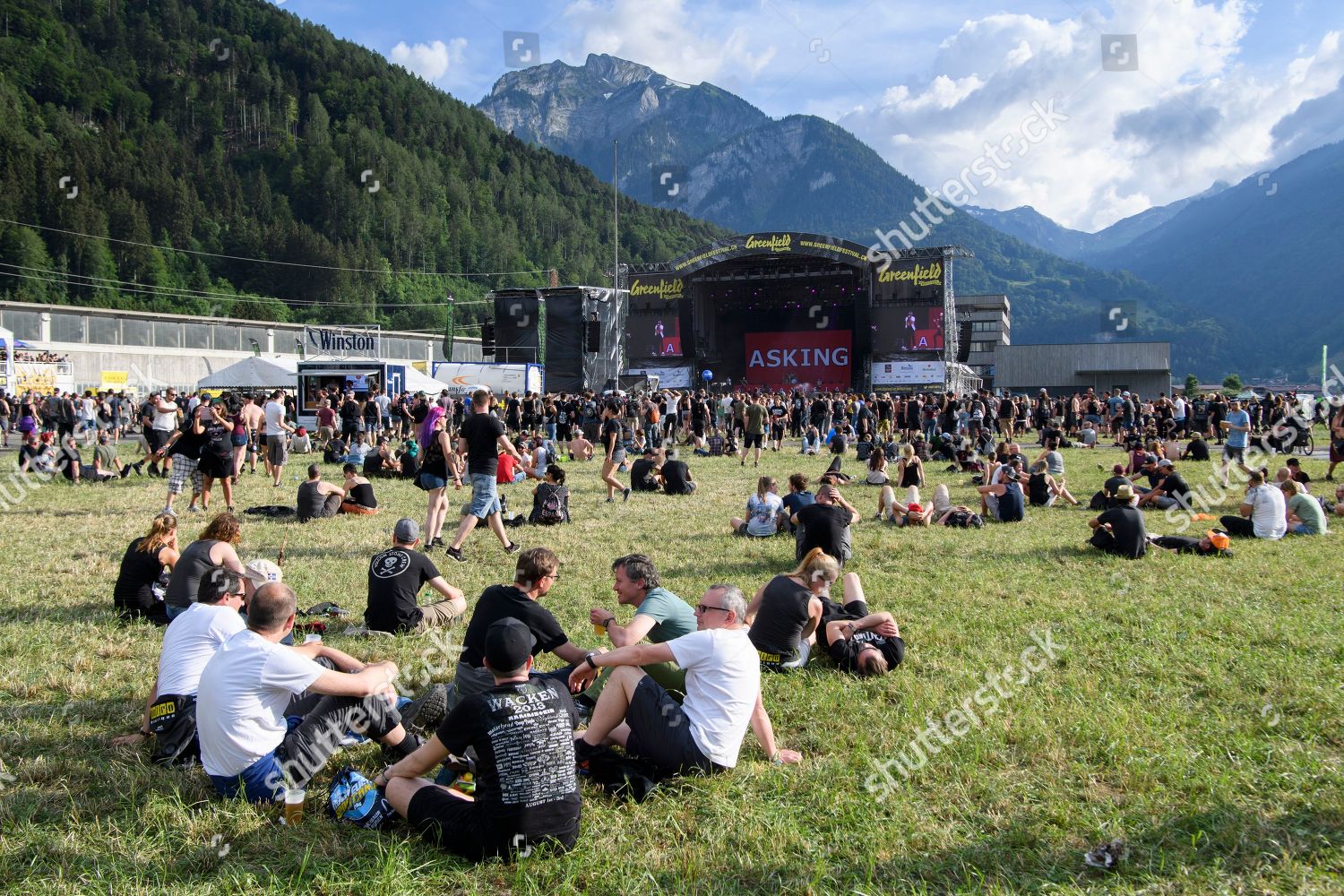 Festival Goers Attend Concert English Metal Editorial Stock Photo - Stock  Image | Shutterstock