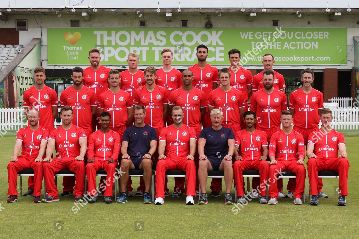 Lancashire T20 Squad During Lancashire County Editorial Stock Photo ...