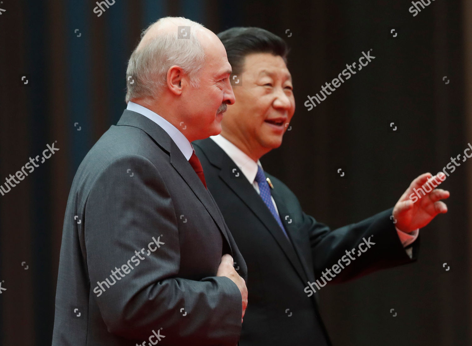 Xi Jinping Alexander Lukashenko Editorial Stock Photo - Stock Image ...