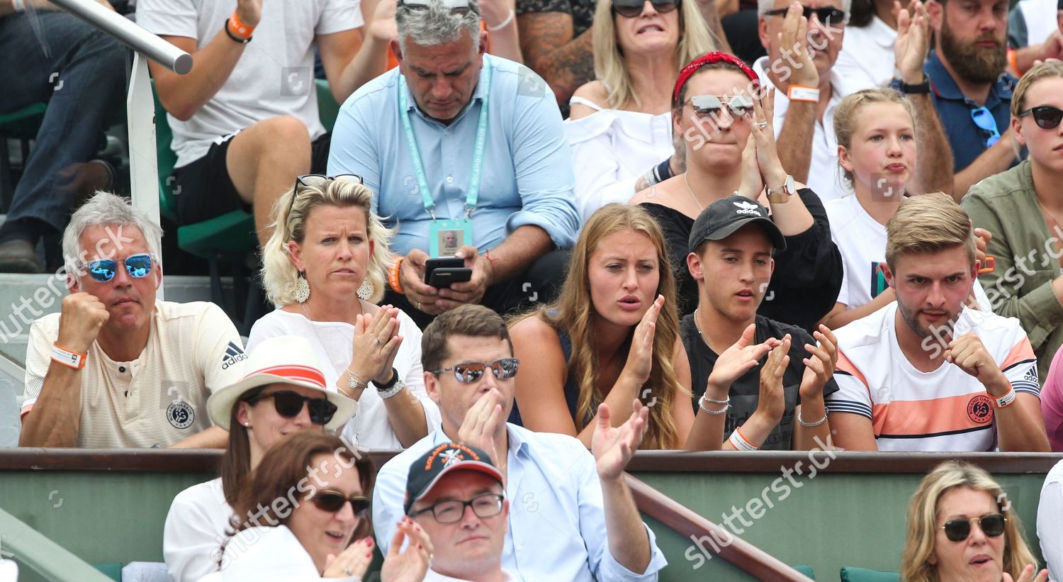 lr Physio Alex Stober mother Karin Thiem Editorial Stock Photo - Stock ...