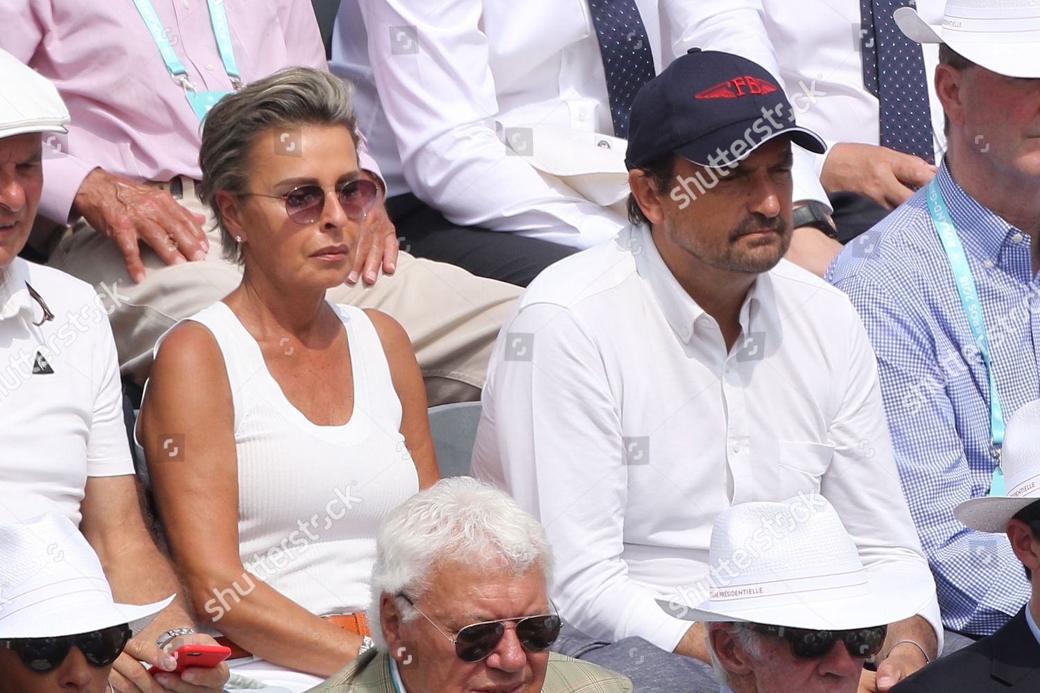 Henri Leconte Maria Dowlatshahi Editorial Stock Photo - Stock Image ...